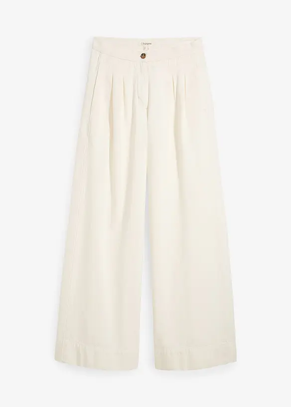 Twill broek van katoen, bonprix