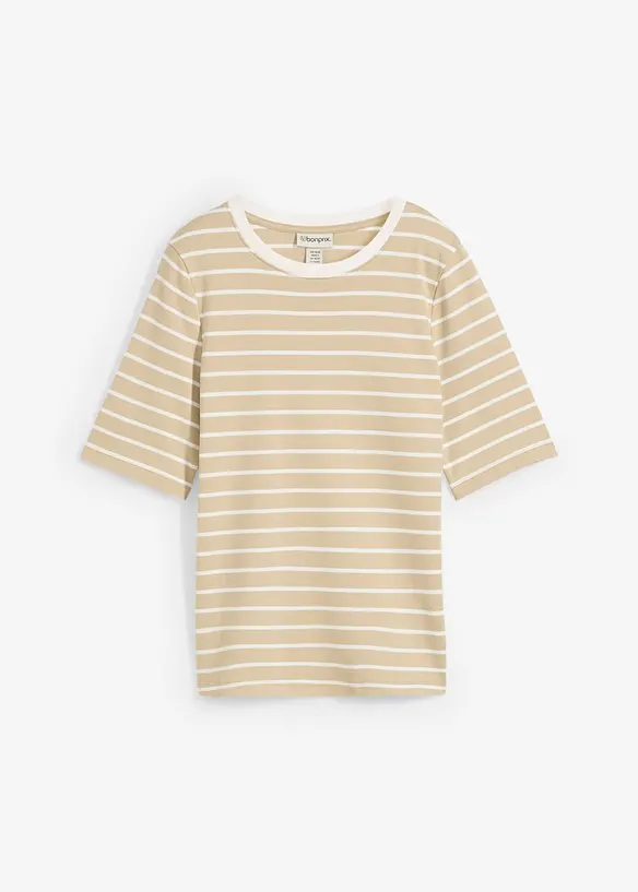 T-shirt van zwaar biologisch katoen, bonprix