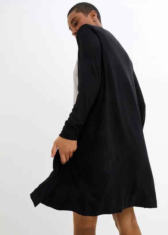 Lang shirtvest van zachte viscose, bonprix