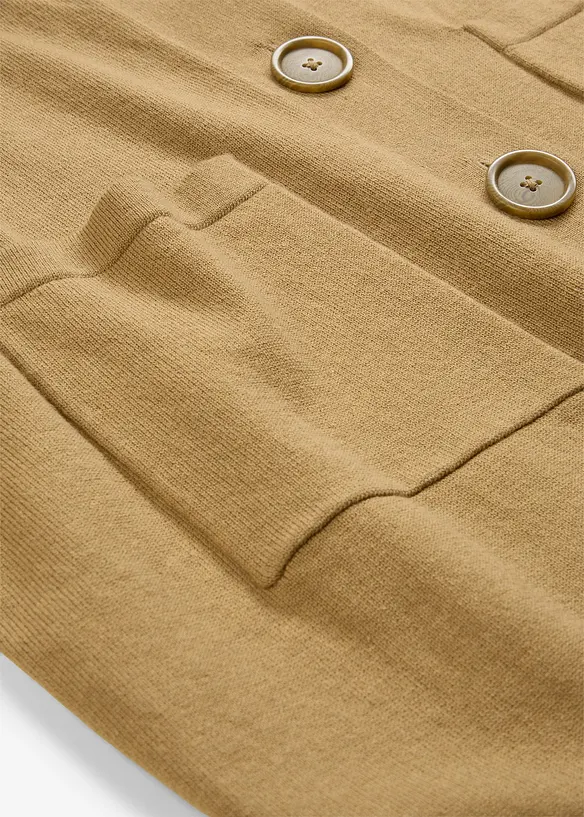 Kort fijngebreid vest, bonprix