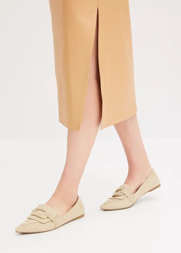 Imitatieleren rok, bonprix