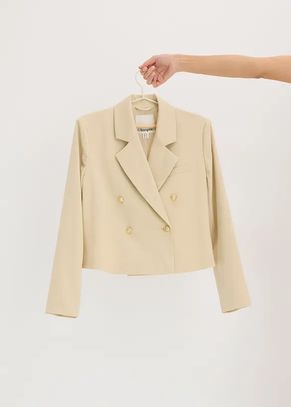 Korte blazer met sierknopen, bonprix