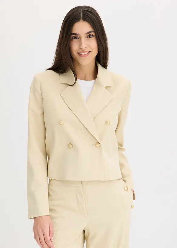 Korte blazer met sierknopen, bonprix