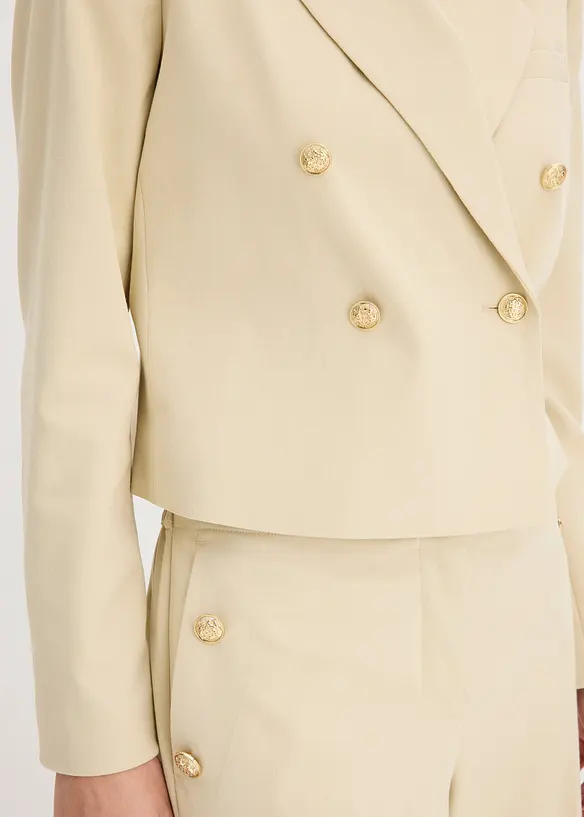 Korte blazer met sierknopen, bonprix