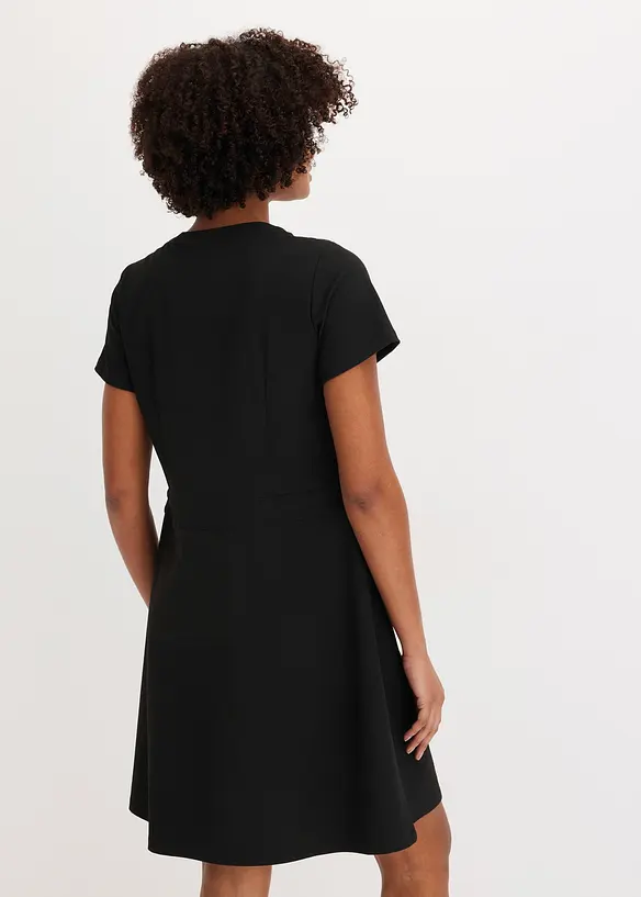 Mini jurk met licht uitlopende rok, bonprix