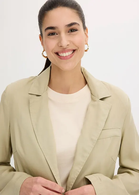 Lyocell blazer, bonprix