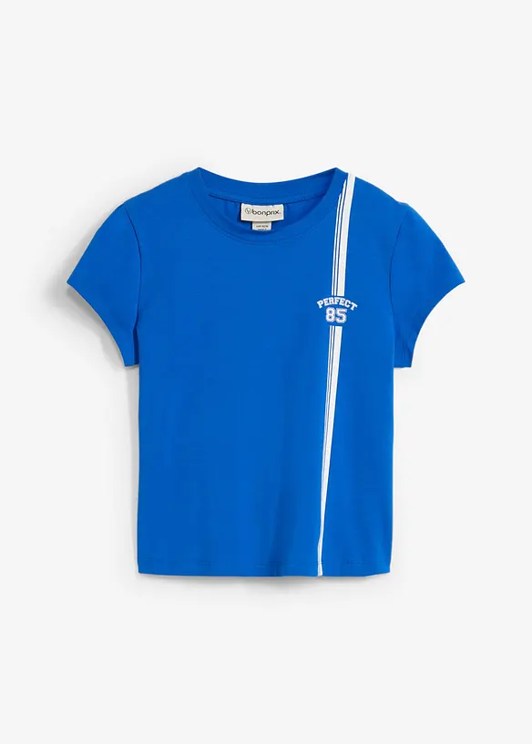 Kort T-shirt met print, bonprix
