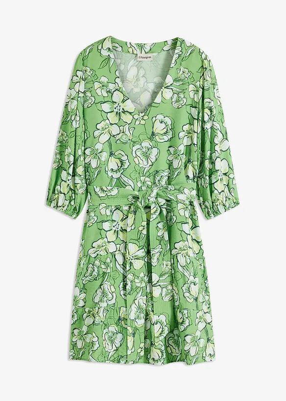 Mini jurk van zachte viscosemix, bonprix