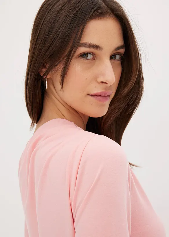 Off shoulder shirt met rimpels, bonprix