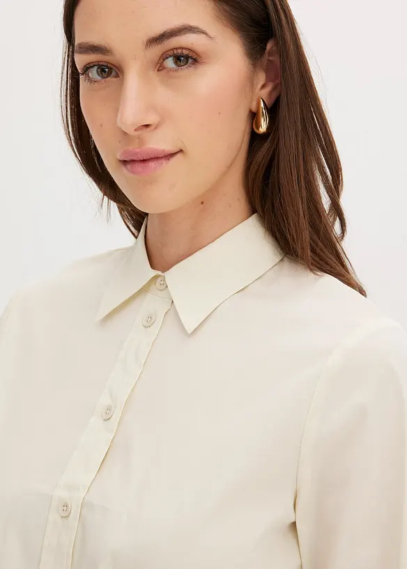 Getailleerde blouse, bonprix