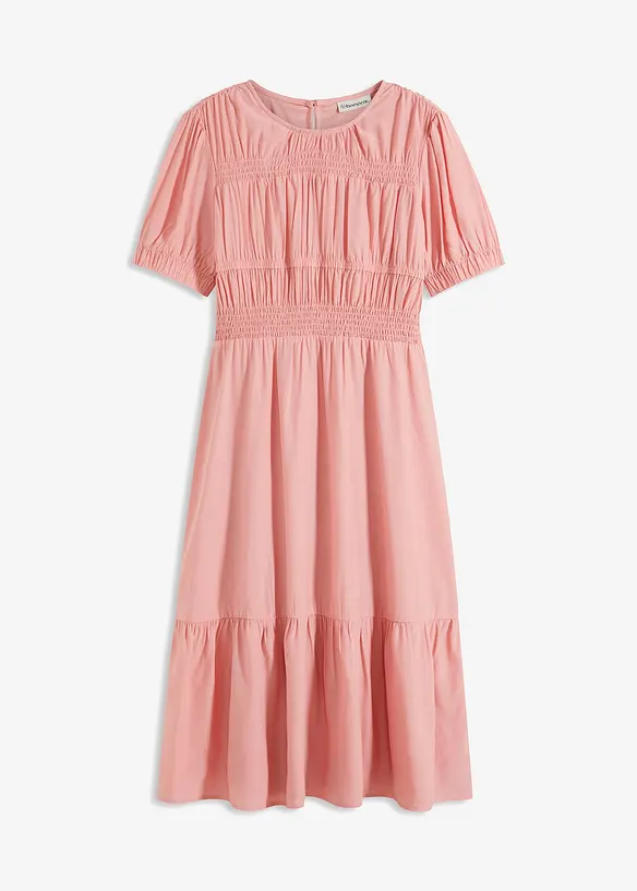Midi jurk van zachte viscose-mix, bonprix