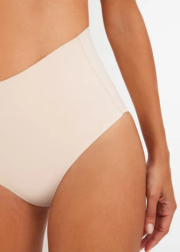Naadloze slip, licht corrigerend ( set van 2), bonprix