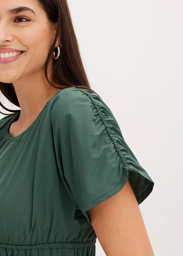 Blousetop met plooitjes, bonprix