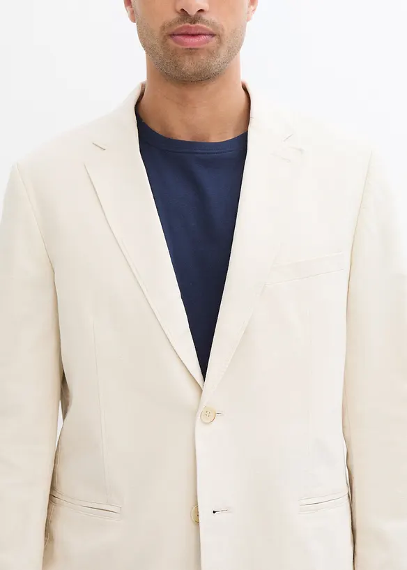 Colbert met linnen, regular fit, bonprix