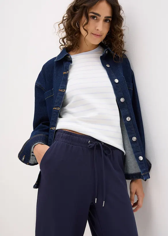 Sweatpants van stretch katoen, bonprix