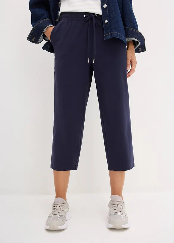 Sweatpants van stretch katoen, bonprix