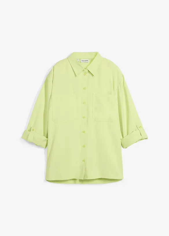 Blouse van een vloeiende viscosemix, bonprix