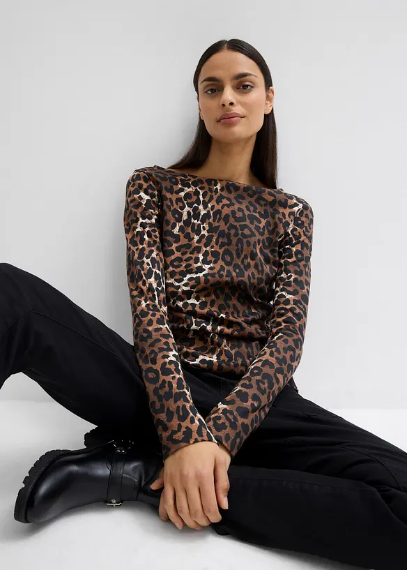 Longsleeve van puur katoen, bonprix