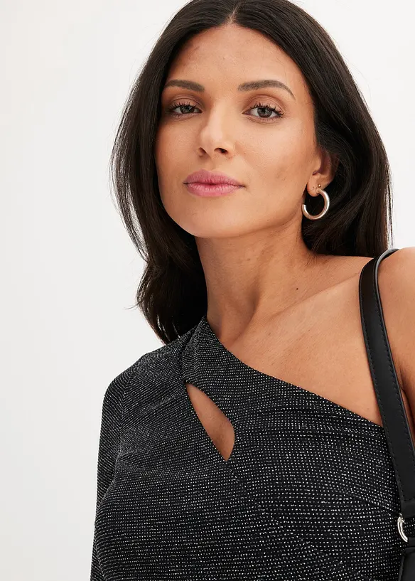 Mini jurk met cut-out, bonprix