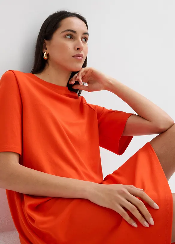 Shirtjurk van viscosemix in A-lijn, bonprix