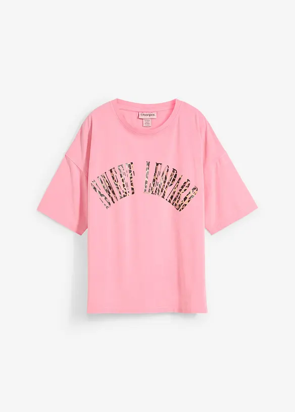 Oversized shirt van een zachte katoenmix, bonprix
