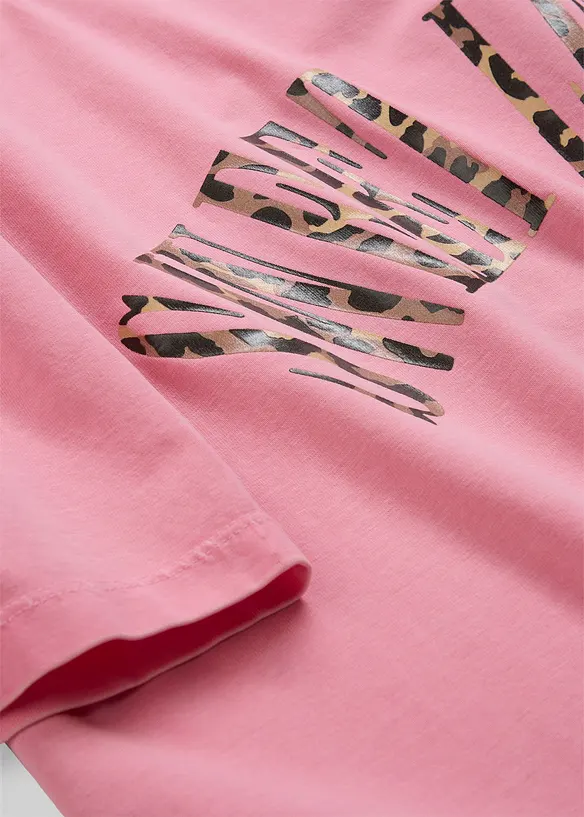 Oversized shirt van een zachte katoenmix, bonprix