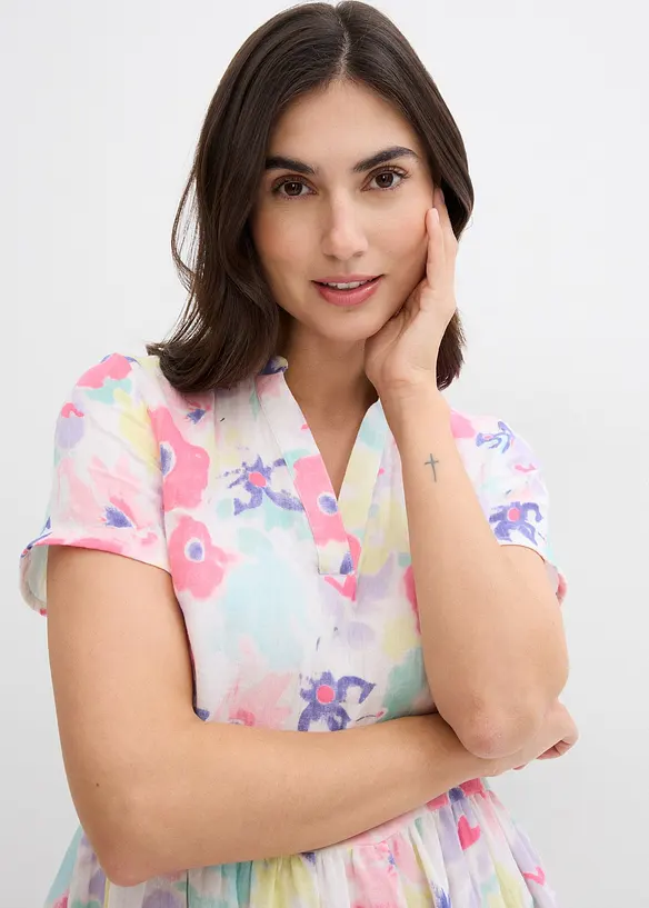 Jurk van mousseline, bonprix