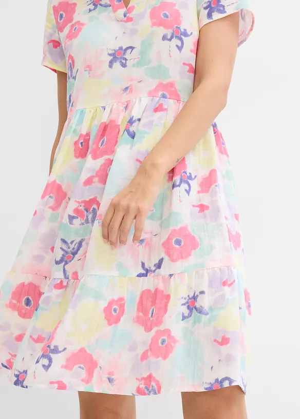 Jurk van mousseline, bonprix