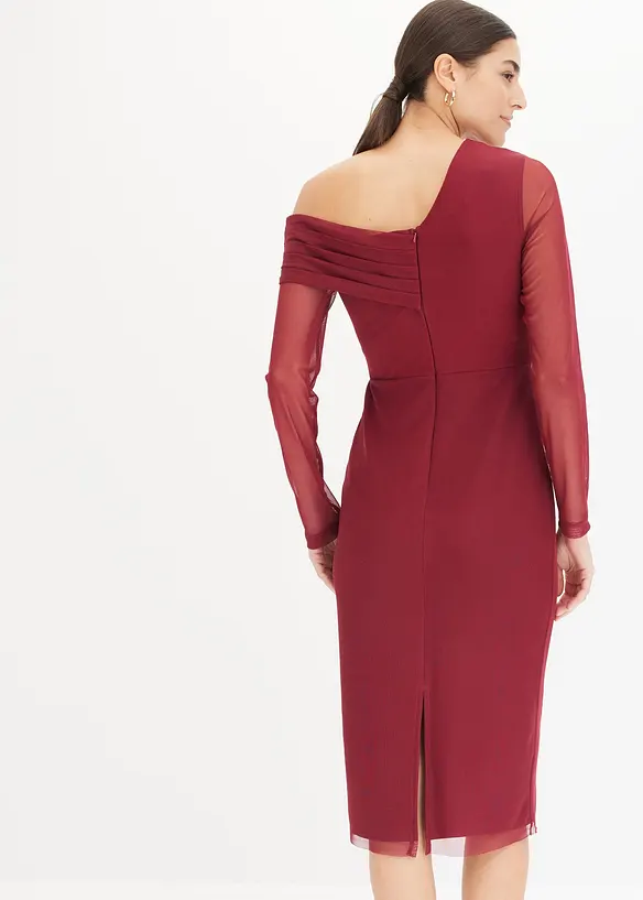 Accentuerende midi jurk, bonprix