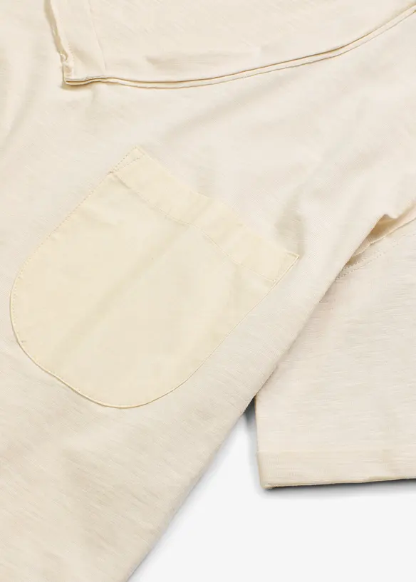 Oversized shirt van puur katoen, bonprix