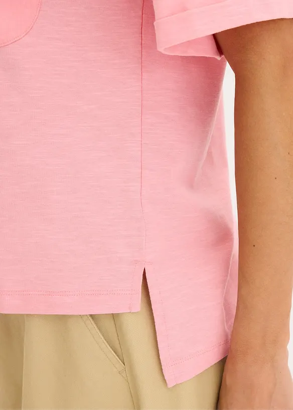 Oversized shirt van puur katoen, bonprix