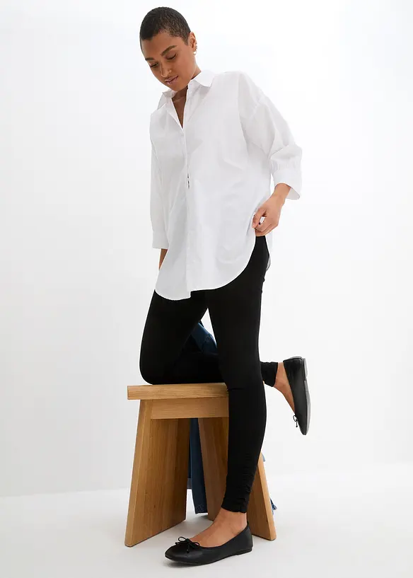 Katoenen legging met brede comfortband, bonprix