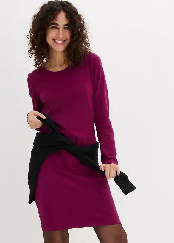 Jersey jurk (set van 2), bonprix
