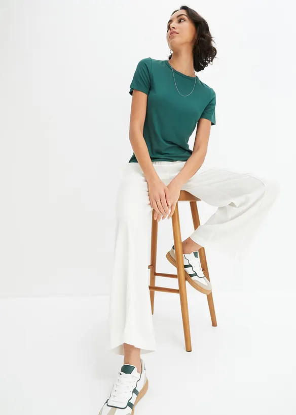 T-shirt van soepele viscose, bonprix