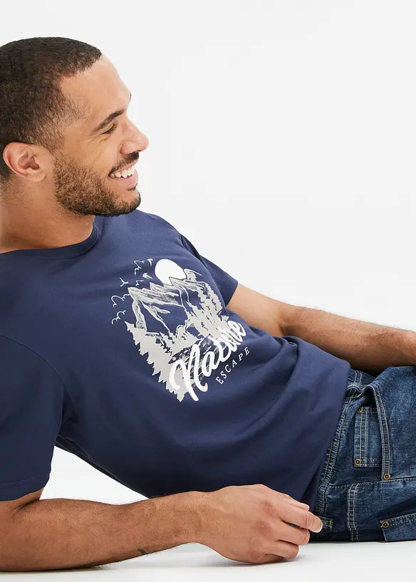 T-shirt van biologisch katoen, bonprix