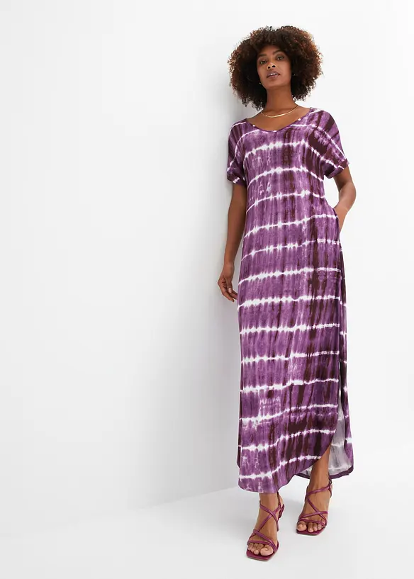 Maxi jurk van soepele viscose, bonprix