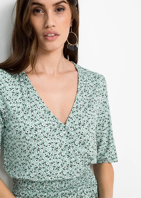 Jersey jurk in een viscosemix, bonprix