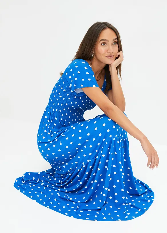 Maxi jurk met viscose, bonprix
