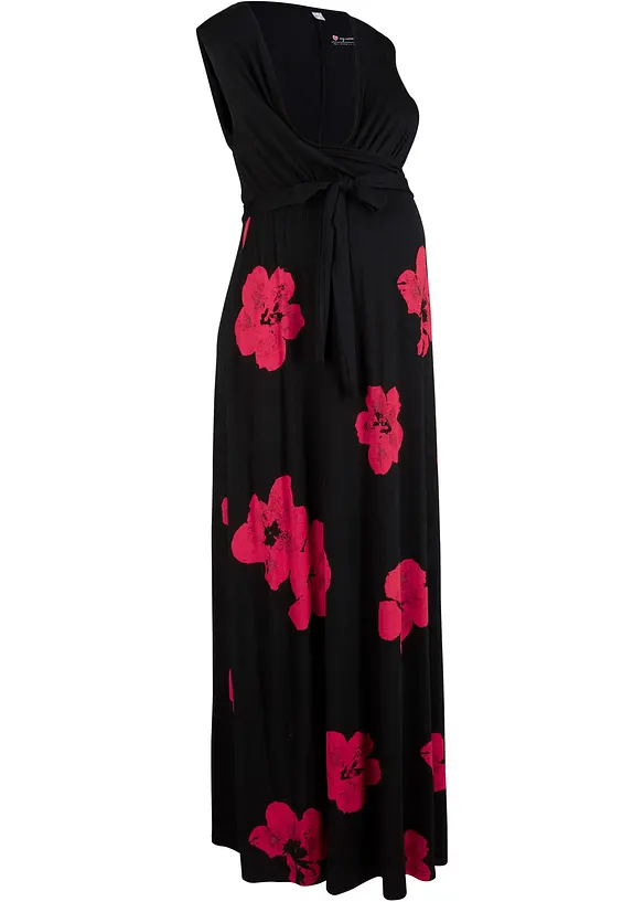 2-in-1 jersey zwangerschapsjurk/voedingsjurk met viscose, bonprix