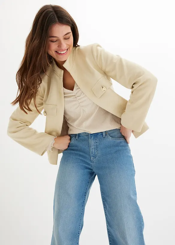 Imitatieleren jas, bonprix