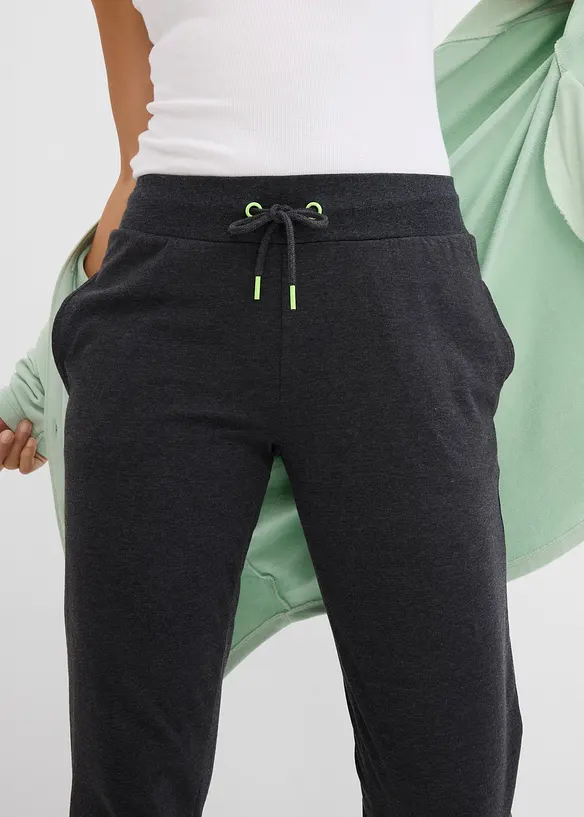 Joggingbroek met boordjes, bonprix