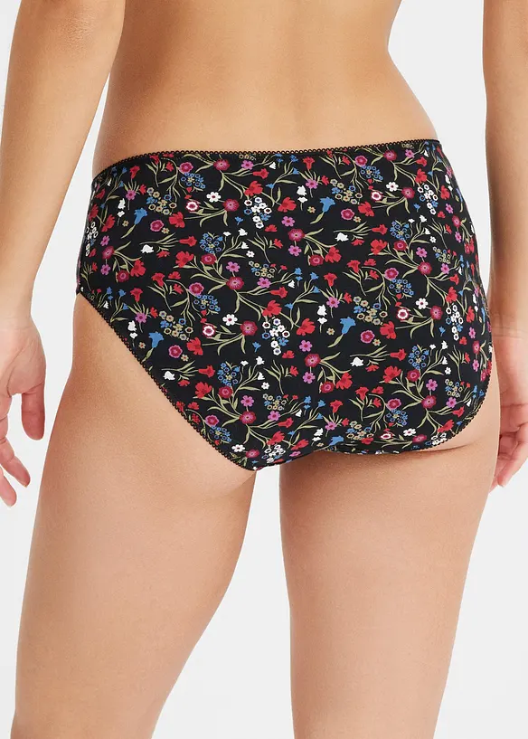 Maxislip met biologisch katoen (set van 4), bonprix