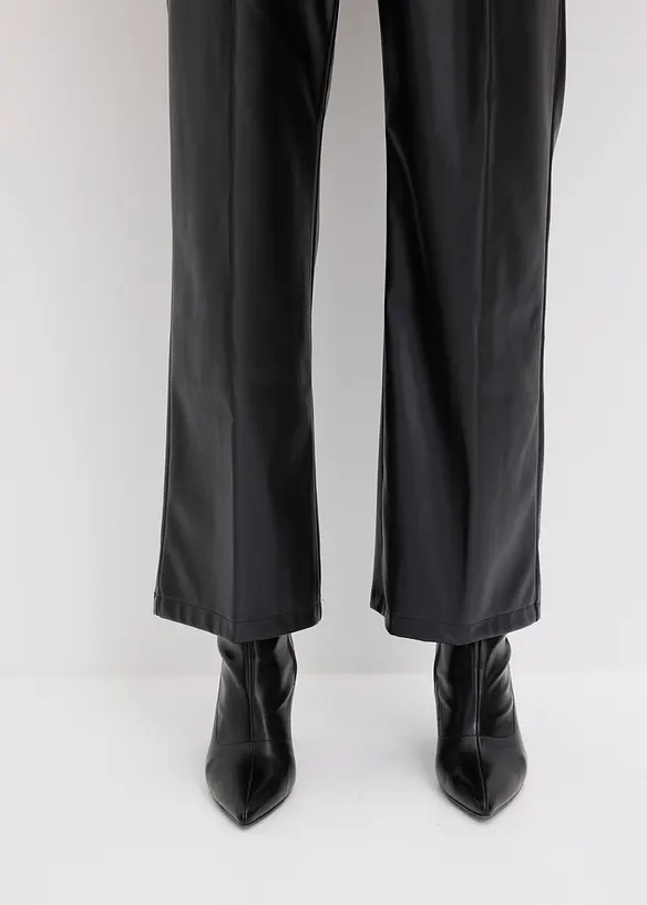 Imitatieleren broek, bonprix