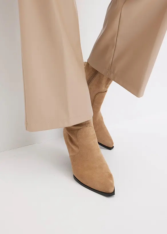 Imitatieleren broek, bonprix