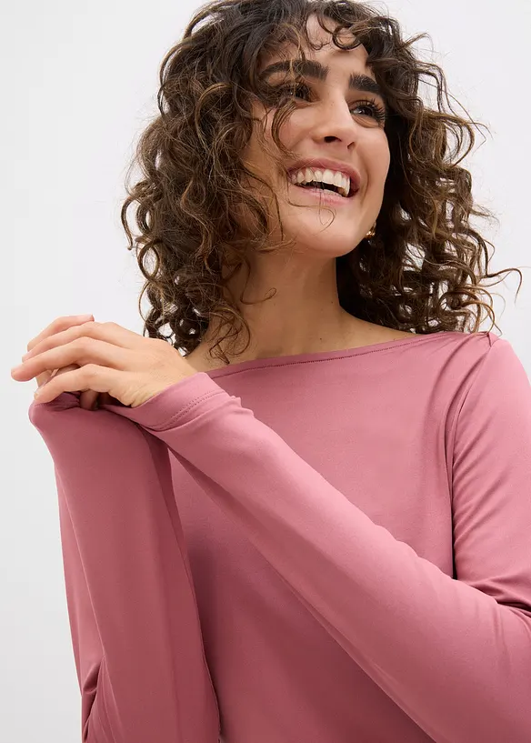 Jersey jurk van soepel materiaal, bonprix