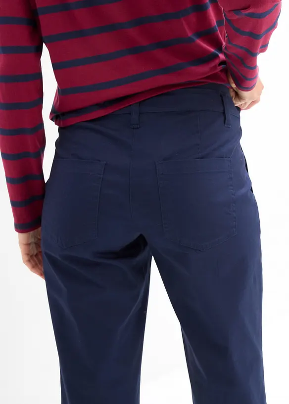 Zwangerschapsbroek met katoen, straight leg, bonprix