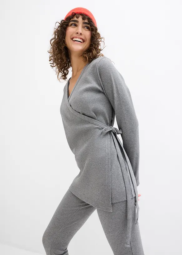 Zwangerschapsshirt met comfortabele legging (2-dlg. set), bonprix