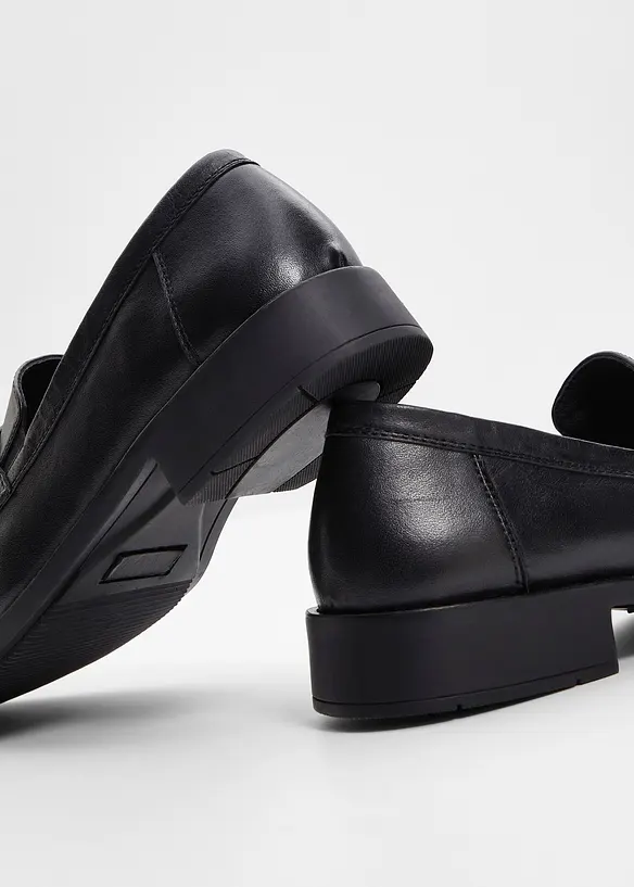 Leren loafers, bonprix