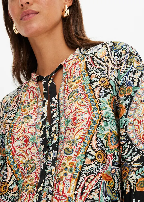 Gedessineerde tuniekblouse, bonprix