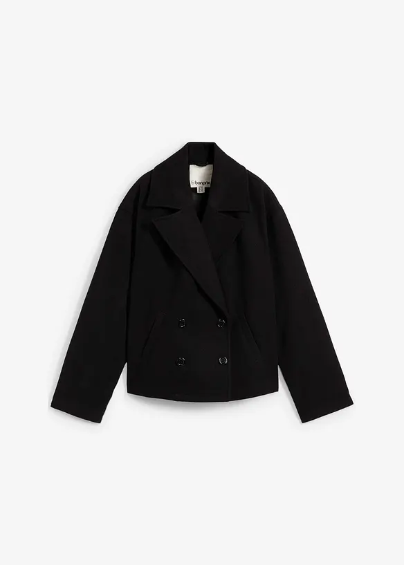 Peacoat in wol-look, bonprix